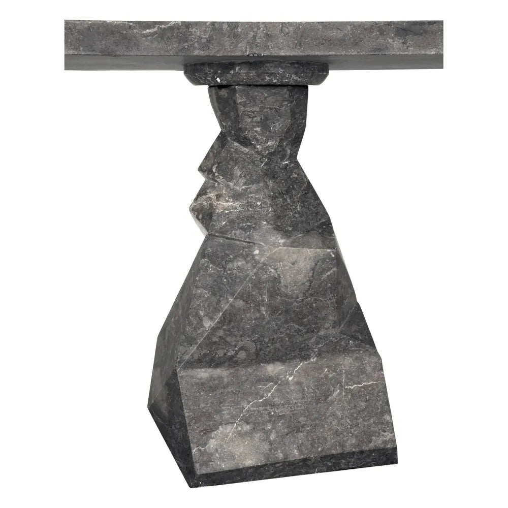 Console Tables Tilden Console, Black Marble