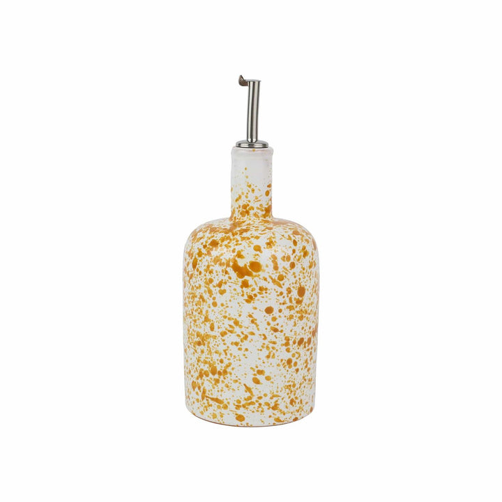 Amalfitana Splatter Olive Oil Bottle - Yellow
