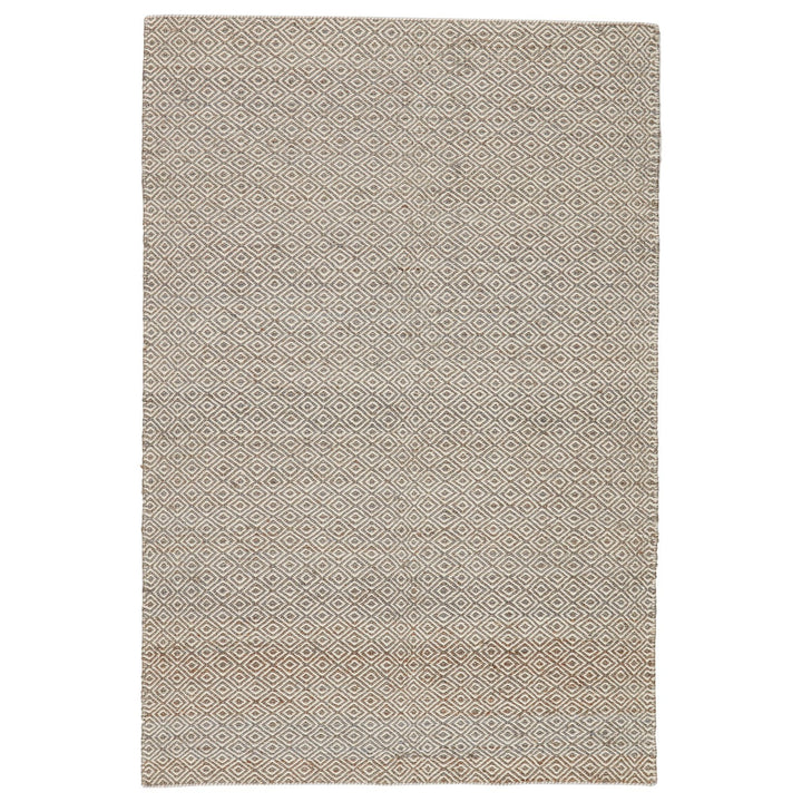 Jaipur Living Wales Natural Geometric Tan/ White Area Rug (10'X14')