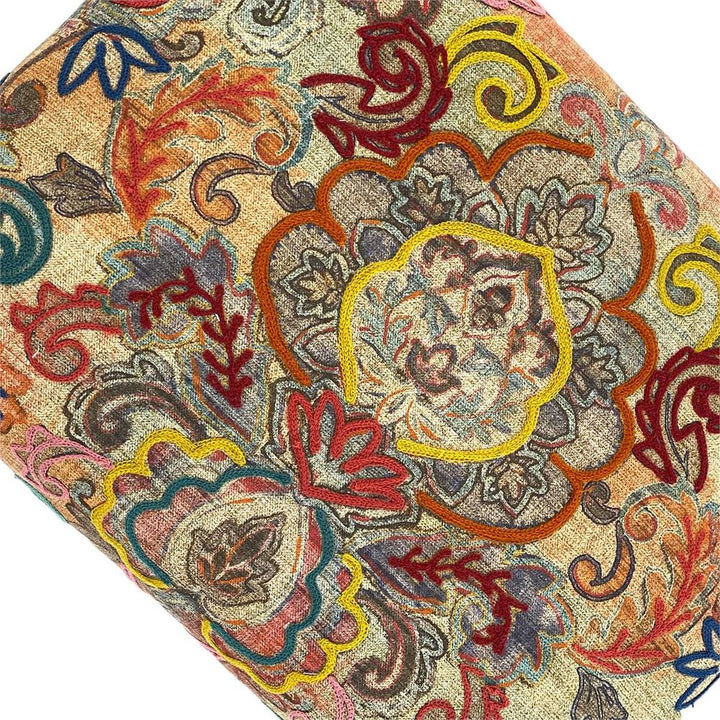 Stools & Ottomans Branch-Style Base Ottoman - Silver,White