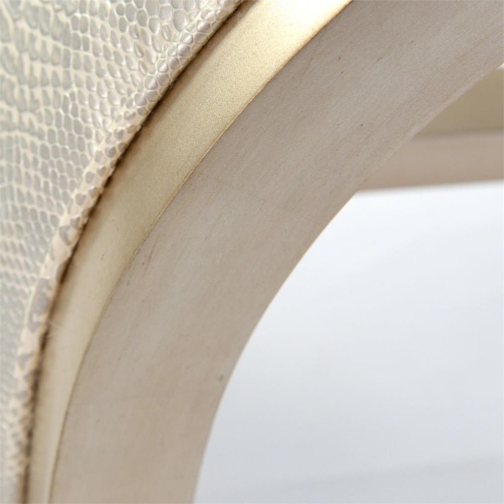 Finn Curved Bench - Gray - 83% Polyvinyl Chloride