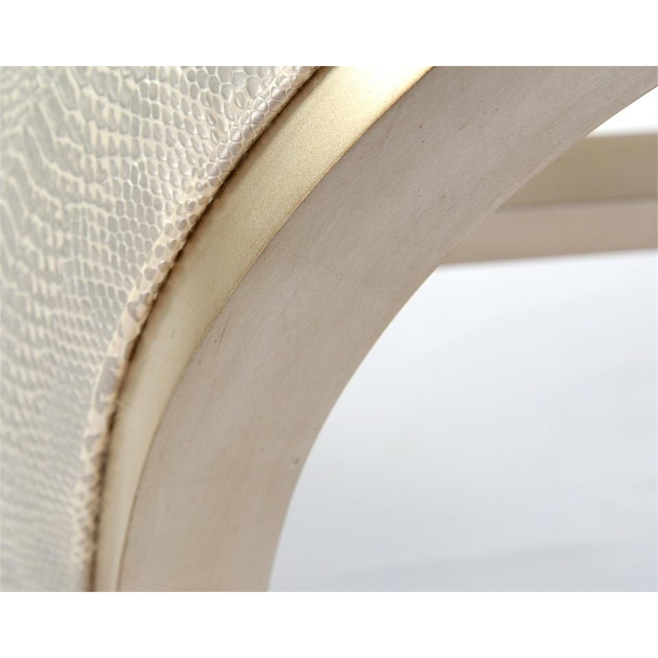Benches Finn Curved Bench - Gray - 83% Polyvinyl Chloride