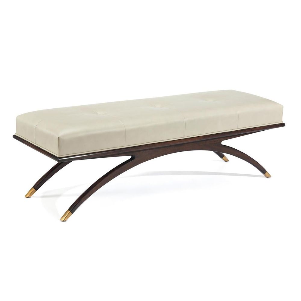 Benches Vector Bench - Gray - Mahogany