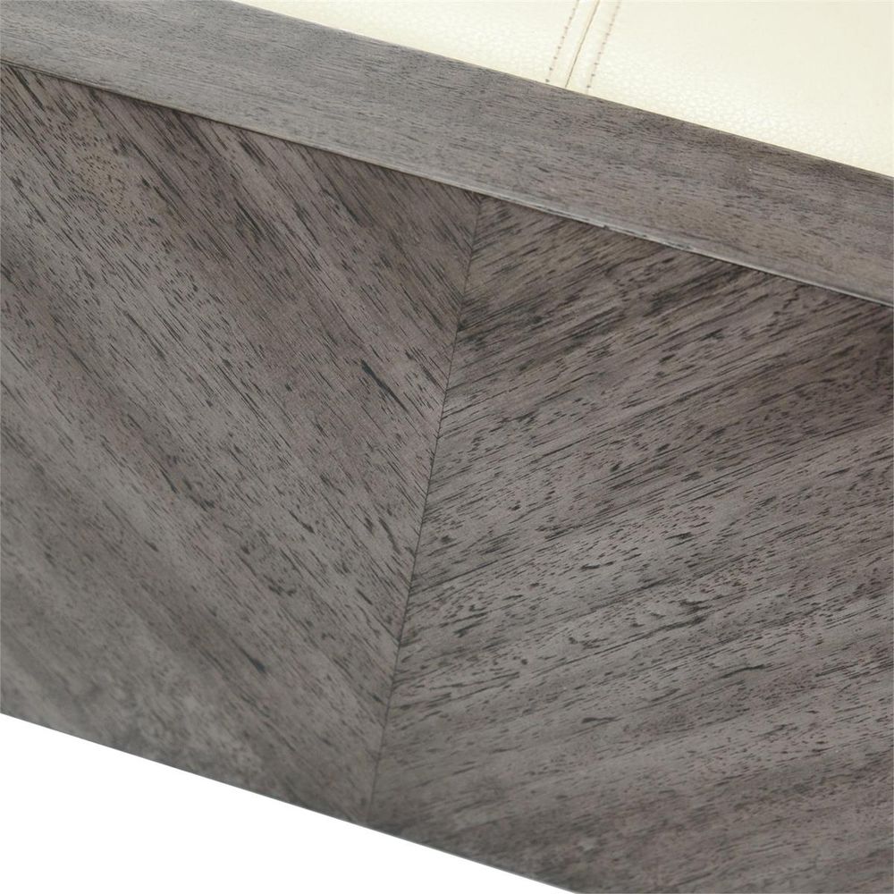 Verdon Bench - Gray - Beech Wood