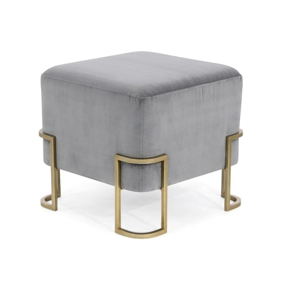 Stools & Ottomans Shrewsbury Stool - Gold,Grey,Silver