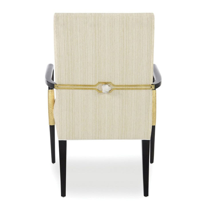 Dining Chairs Savona Armchair- 2179 - Brown, Gold