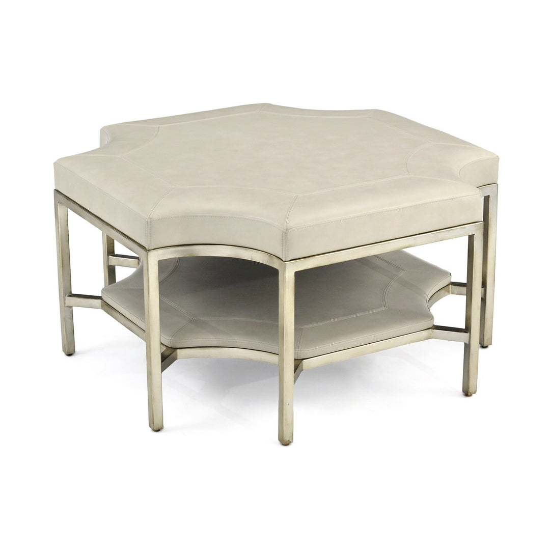 Ashby Ottoman - Gray - Steel