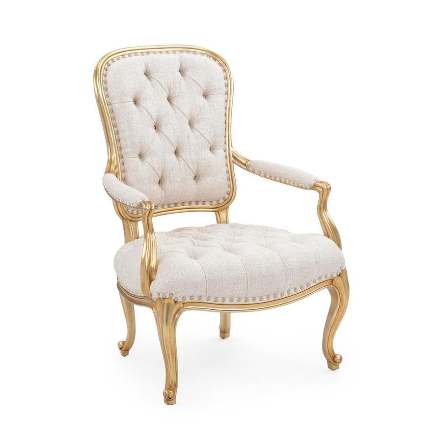 Lounge Chairs Trianon Chair - Gold,Multicolor,Silver