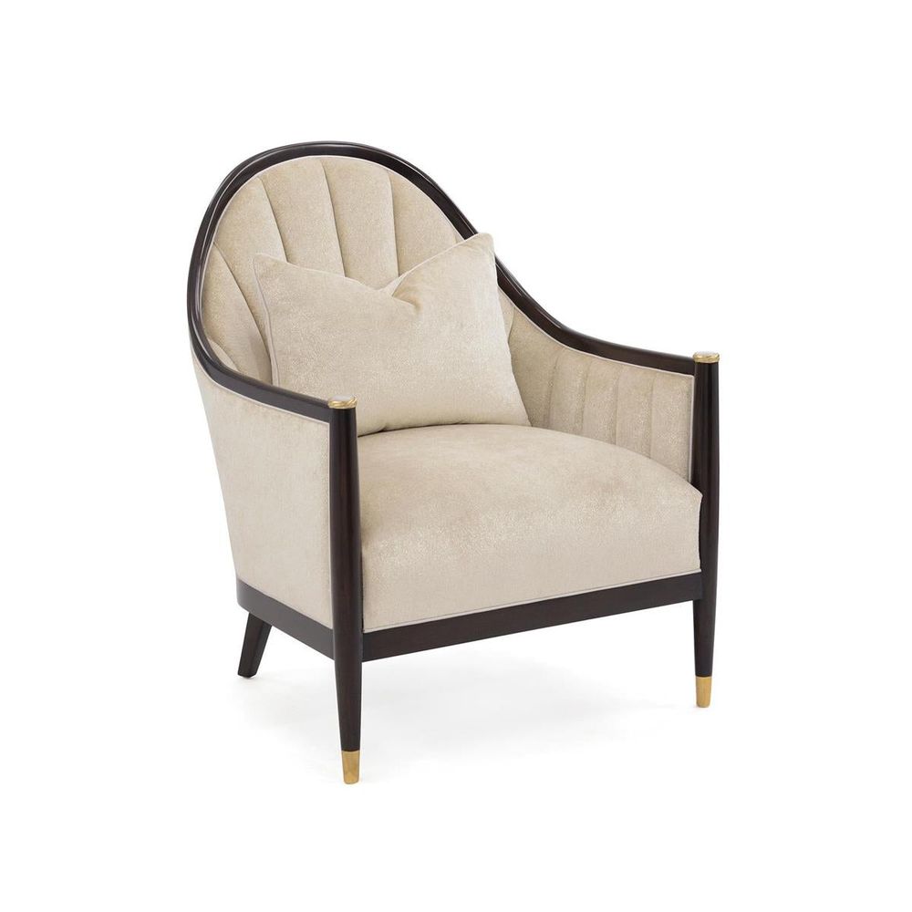 Lounge Chairs Tiffany Chair - Brass, Brown, Grey, Silver