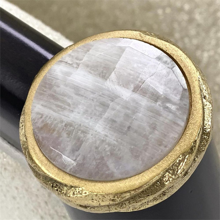 Tiffany Chair - Brass, Brown, Grey, Silver