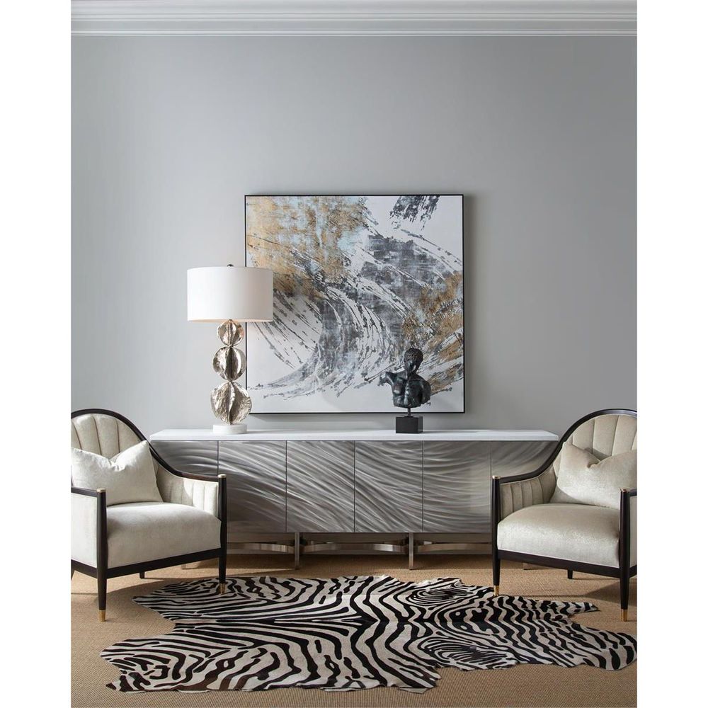 Lounge Chairs Tiffany Chair - Brass, Brown, Grey, Silver