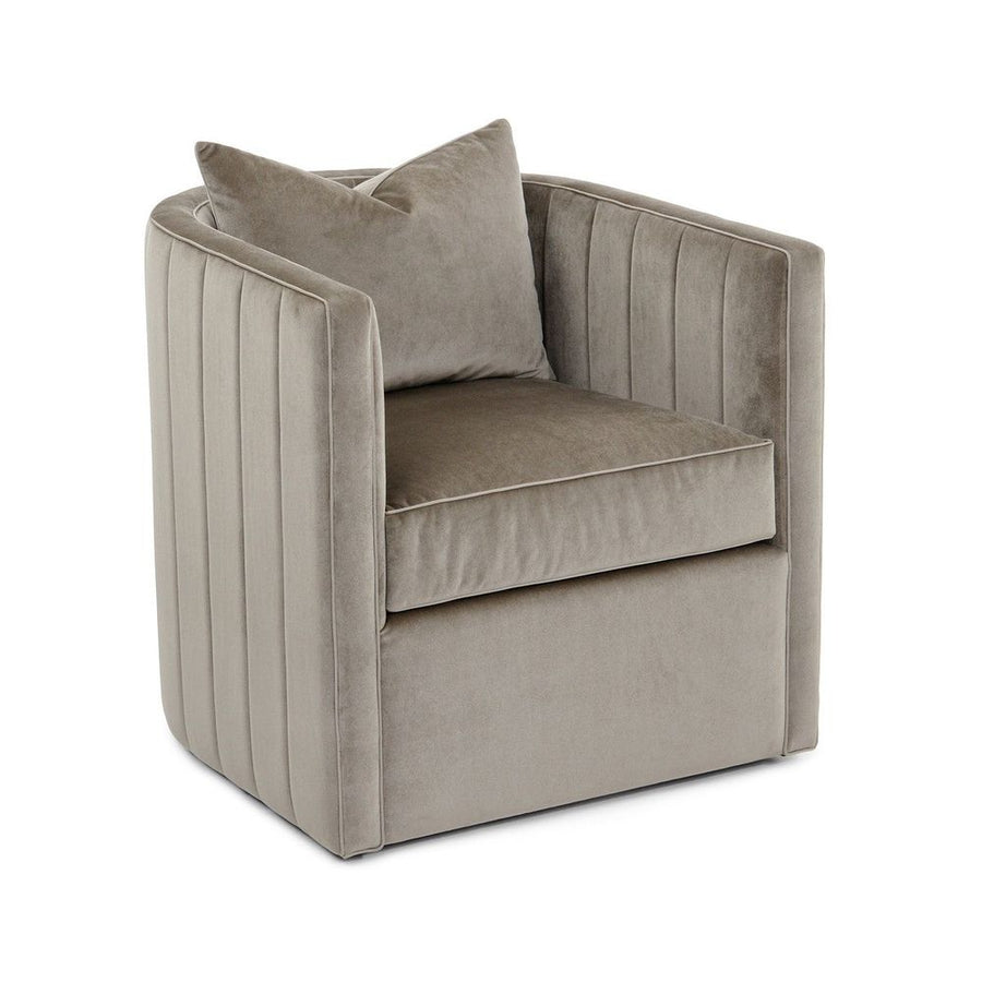 Lounge Chairs Giacosa SwIvel Club Chair - Brown