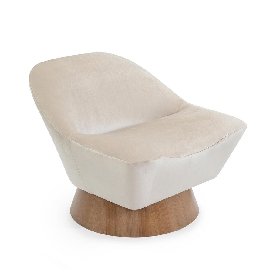 Sandbar Chair-John Richard-JR-AMF-1777-1117-AS-Lounge ChairsCote Walnut finish-1-France and Son