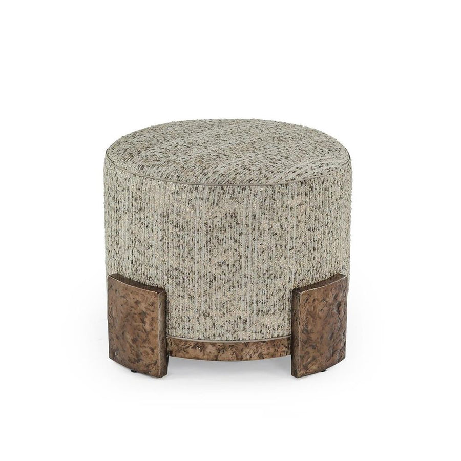 Stools & Ottomans Shimmer Champagne Accent Ottoman
