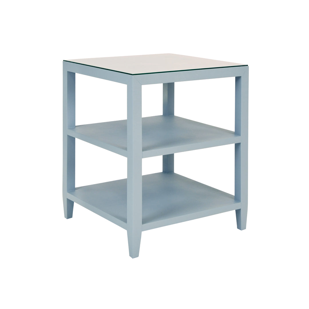 Amie Three Tier Square Side Table