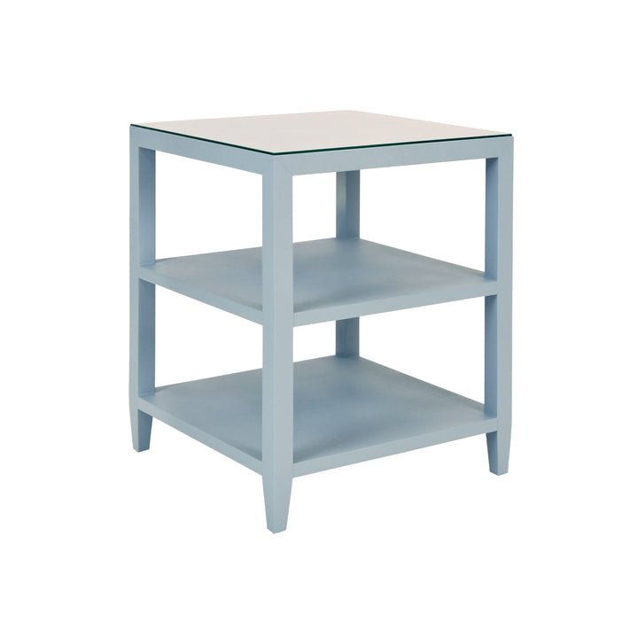 Amie Three Tier Square Side Table