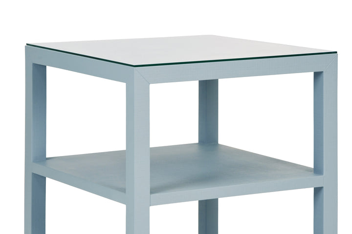 Amie Three Tier Square Side Table