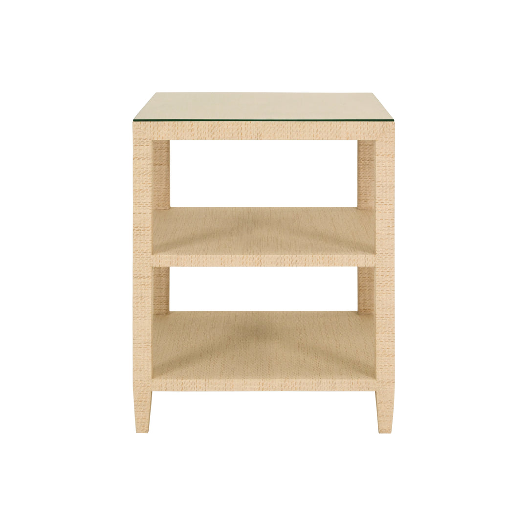 Amie Three Tier Square Side Table