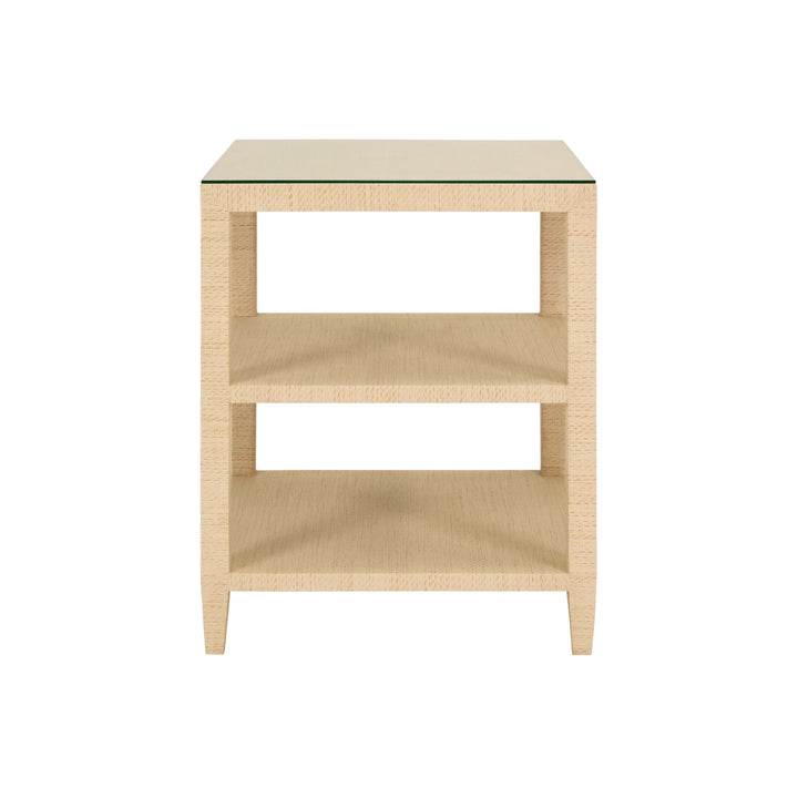 Amie Three Tier Square Side Table