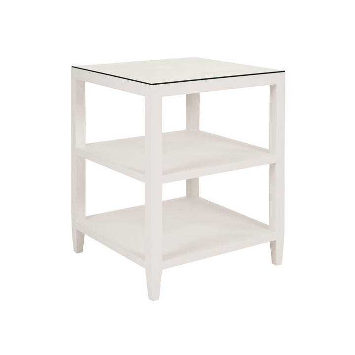 Amie Three Tier Square Side Table
