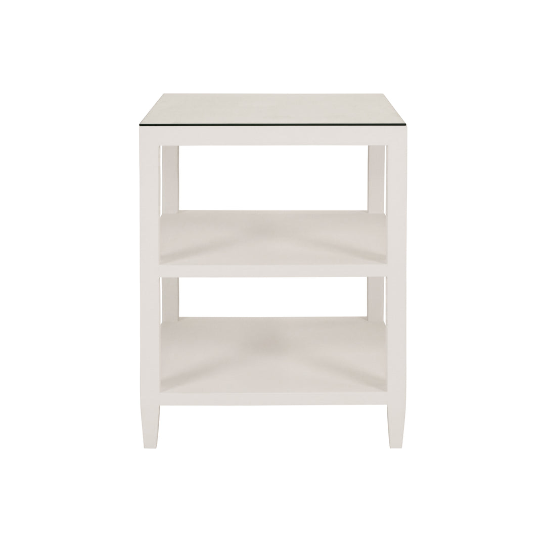 Amie Three Tier Square Side Table