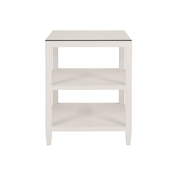 Amie Three Tier Square Side Table