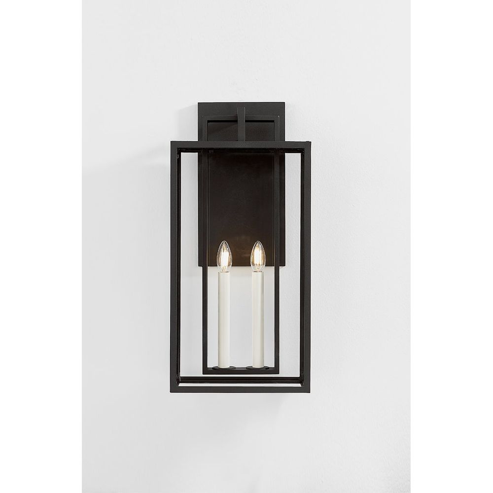 Outdoor Lighting: Wall Amire Exterior Wall Sconce - Textured Black