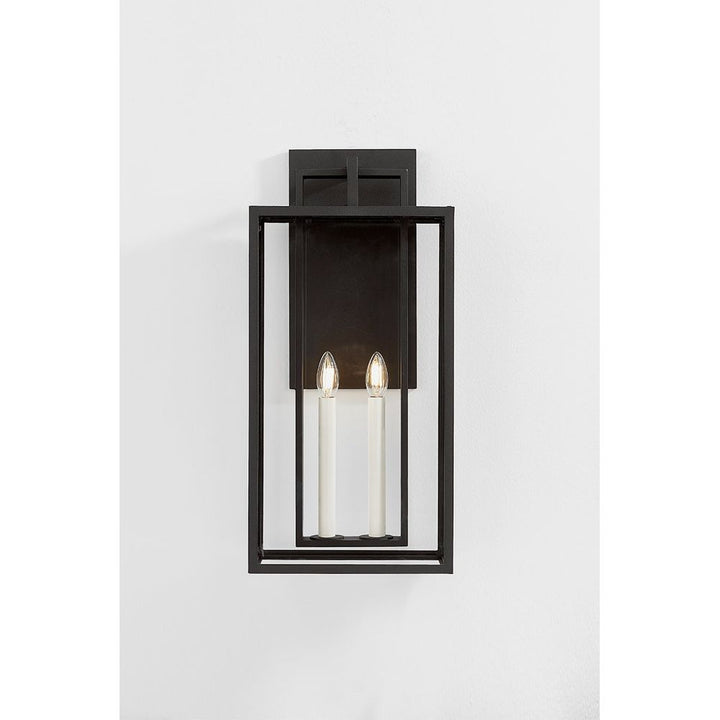 Outdoor Lighting: Wall Amire Exterior Wall Sconce - Textured Black