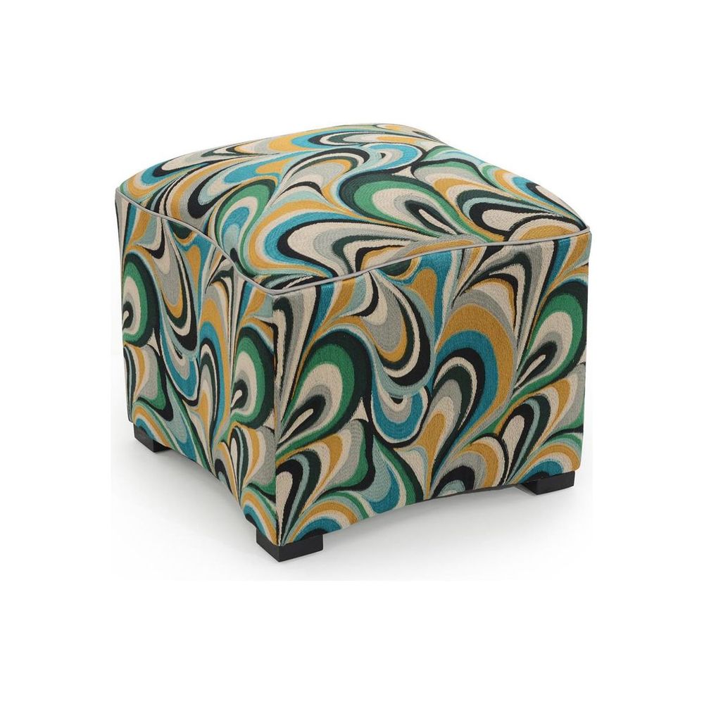 Stools & Ottomans Curved Ottoman - Multicolor