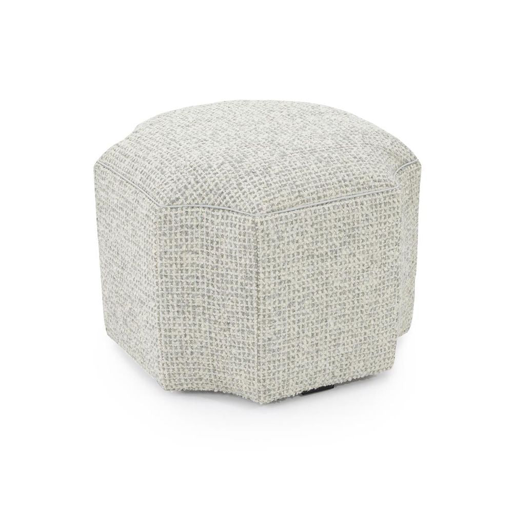 Stools & Ottomans Celtic Ottoman - Grey, Off White