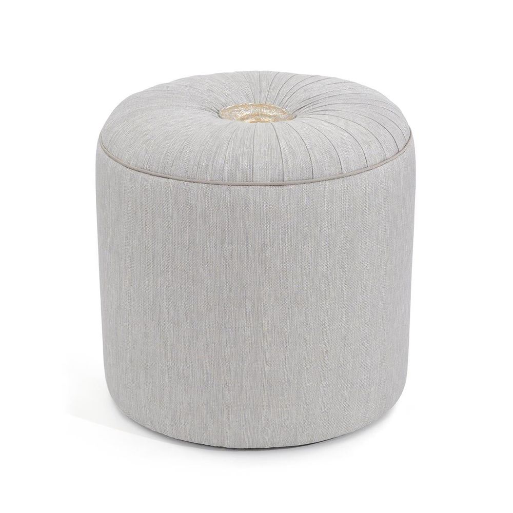 Stools & Ottomans Rendino Small Ottoman - White