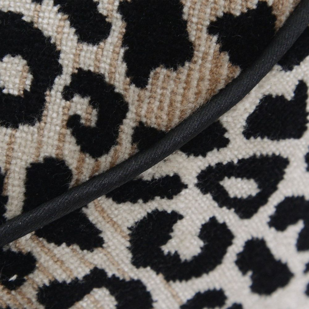 Stools & Ottomans Mariposa Small Ottoman - Black, White