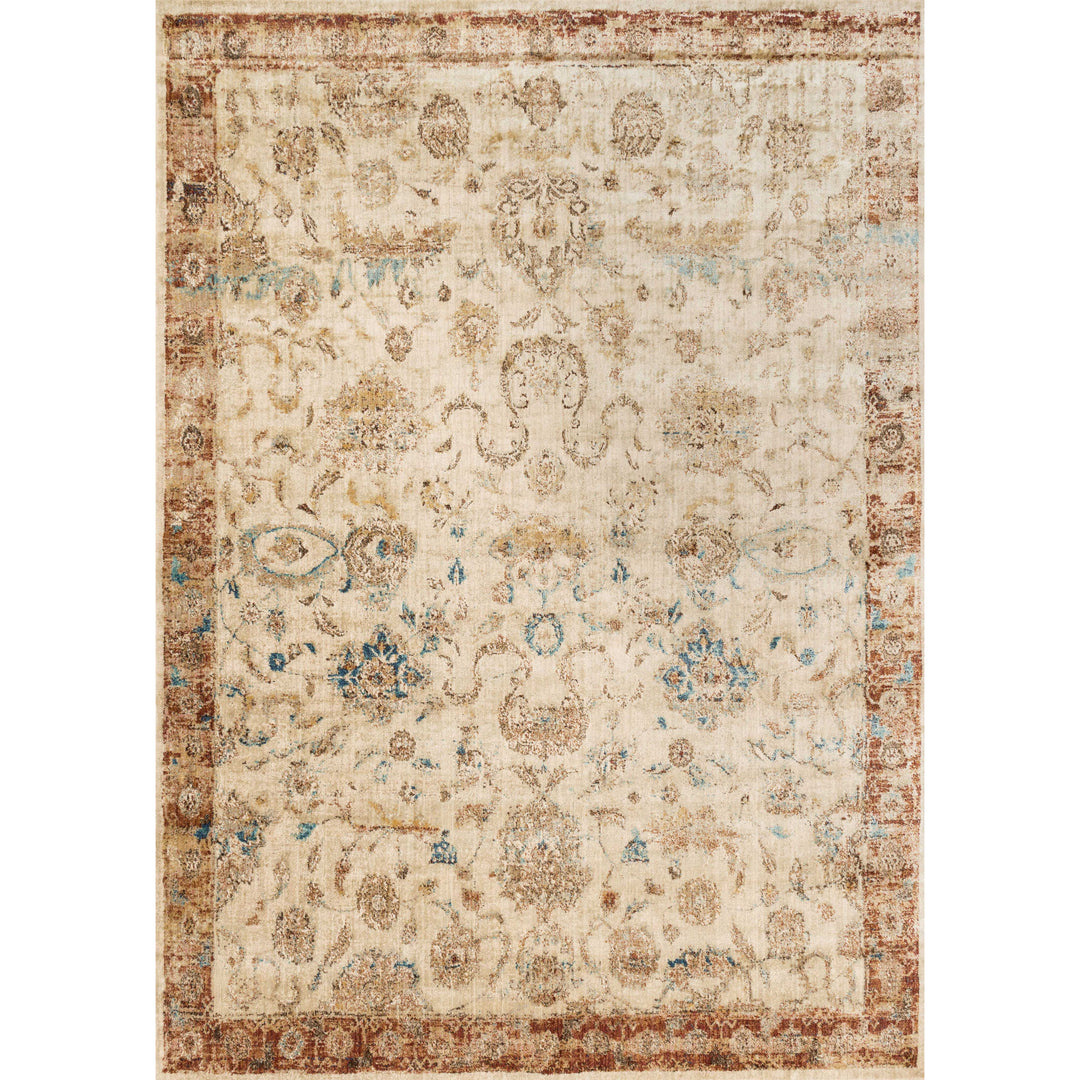 Loloi Anastasia Ant. Ivory / Rust 2'-7" x 12'-0" Runner Rug