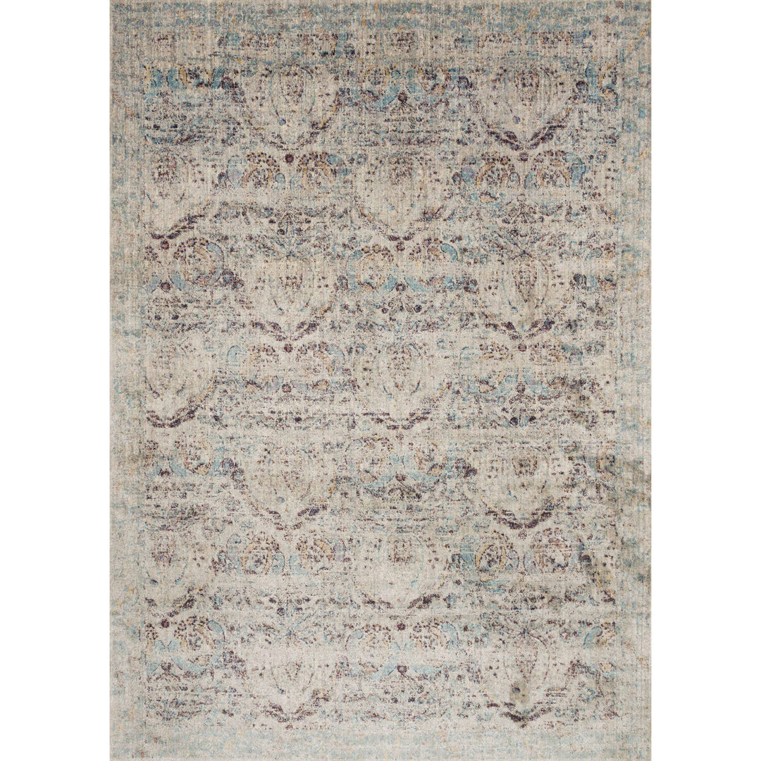 Loloi Anastasia Silver / Plum 7'-10" x 10'-10" Area Rug