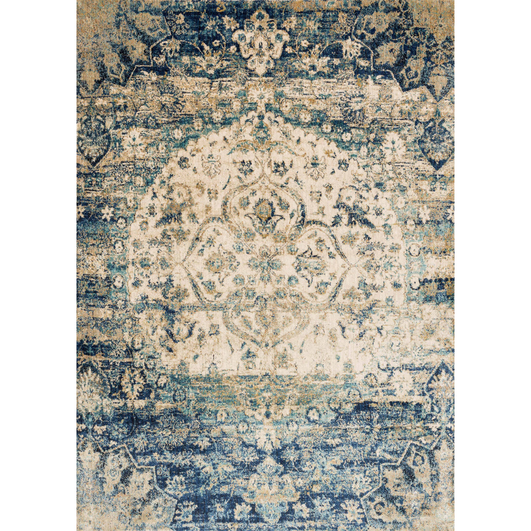 Loloi Anastasia Blue / Ivory 7'-10" x 10'-10" Area Rug