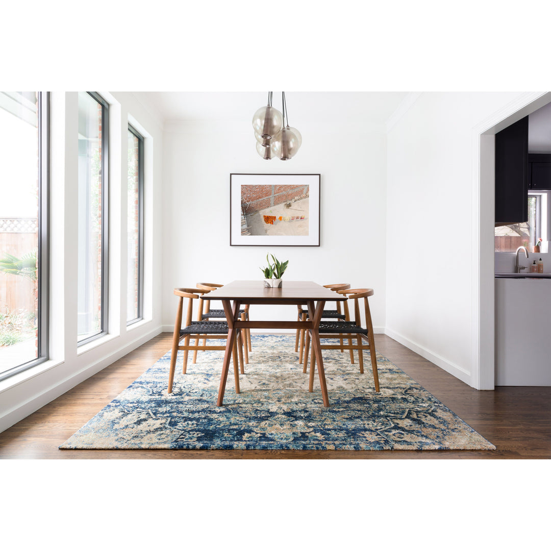 Loloi Anastasia Blue / Ivory 9'-6" x 13' Area Rug