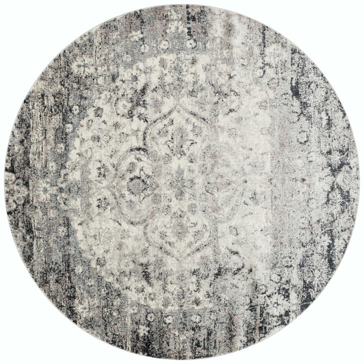 Loloi Anastasia Ink / Ivory 2'-7" x 12'-0" Runner Rug