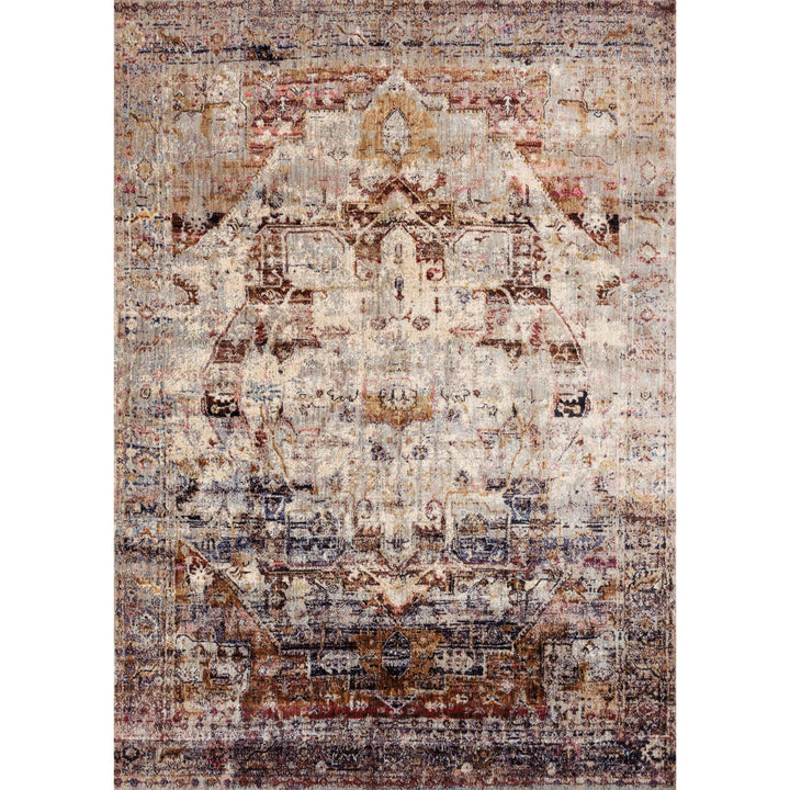 Loloi Anastasia Slate / Multi 2'-7" x 8'-0" Runner Rug