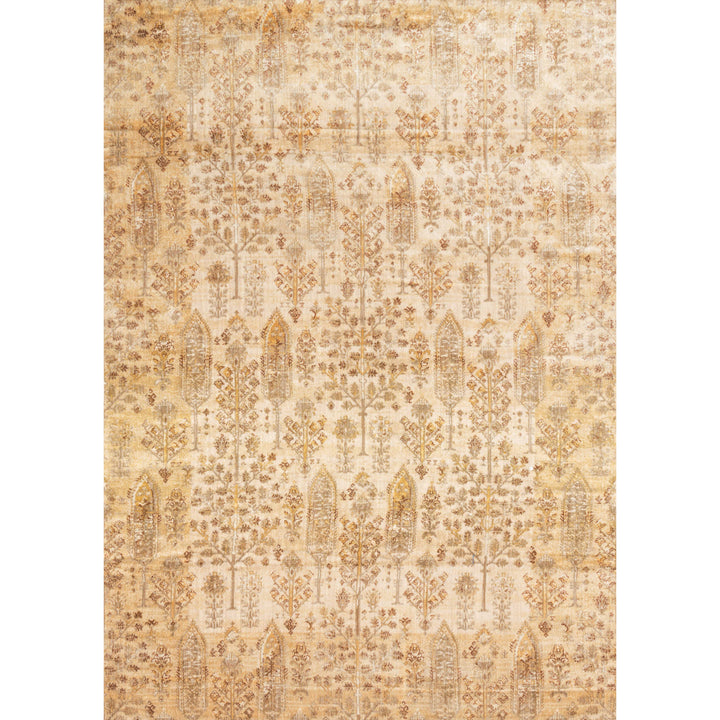 Loloi Anastasia Ant. Ivory / Gold 7'-10" x 7'-10" Round Area Rug