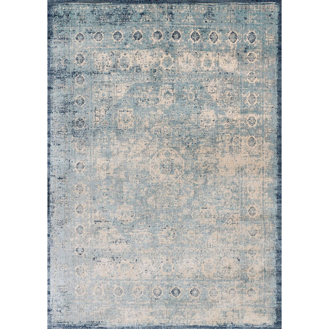 Loloi Anastasia Lt. Blue / Ivory 5'-3" x 7'-8" Area Rug