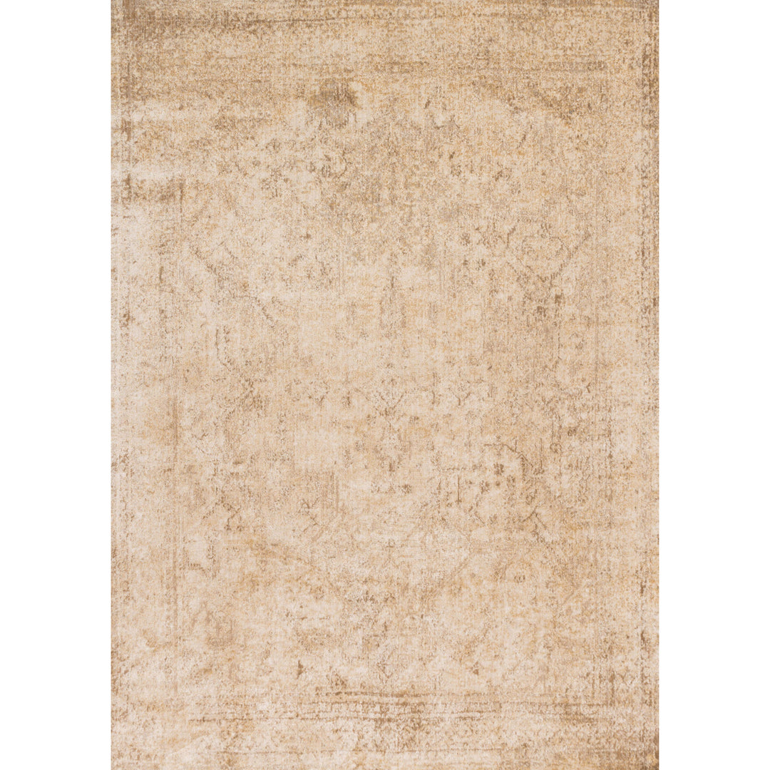 Loloi Anastasia Ivory / Lt. Gold 18" x 18" Sample Rug