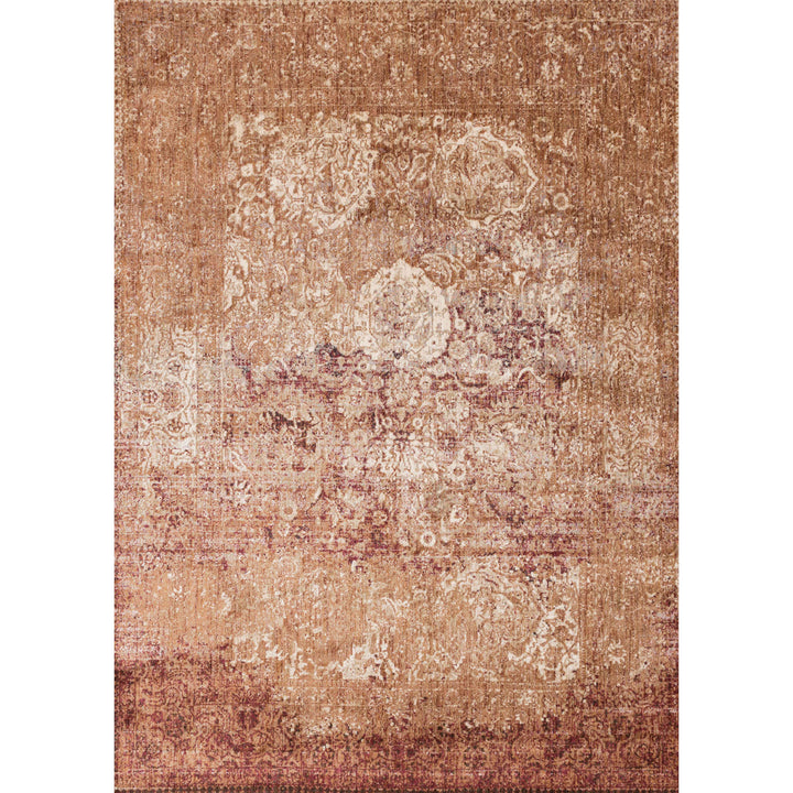 Loloi Anastasia Copper / Ivory 3'-7" x 5'-7" Accent Rug