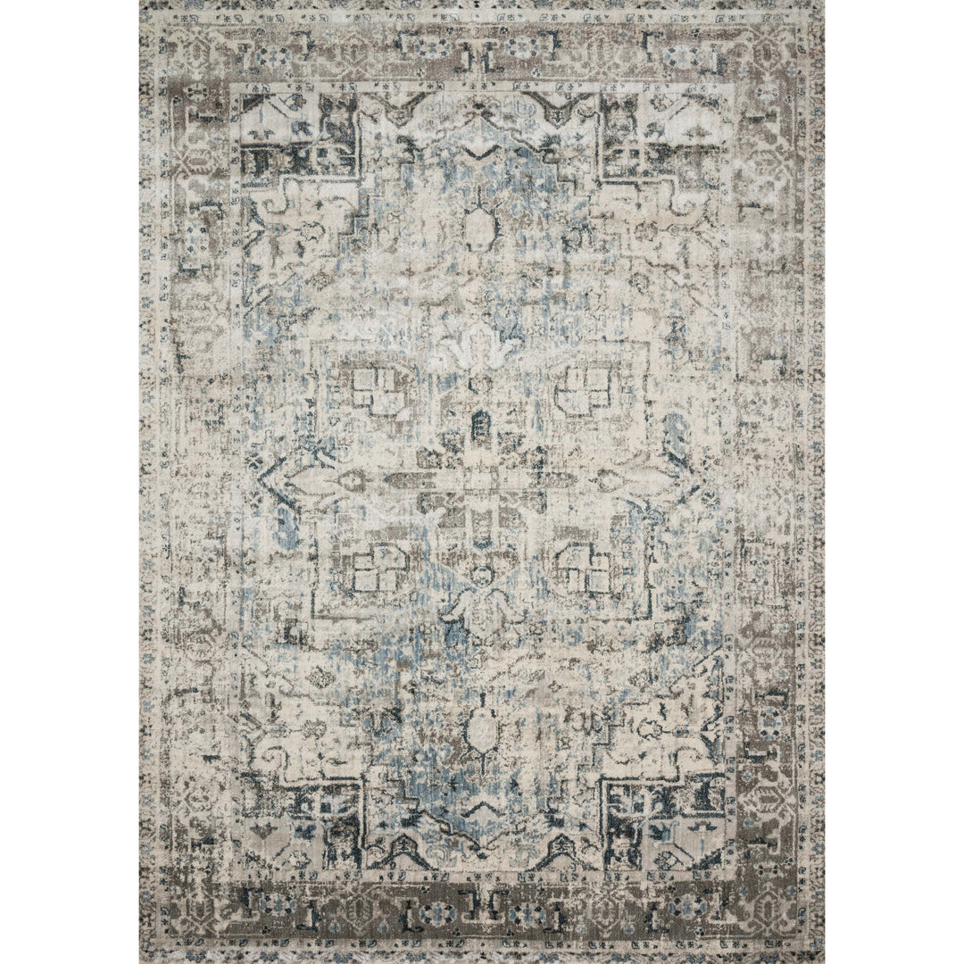 Loloi Anastasia Blue / Slate 5'-3" x 7'-8" Area Rug