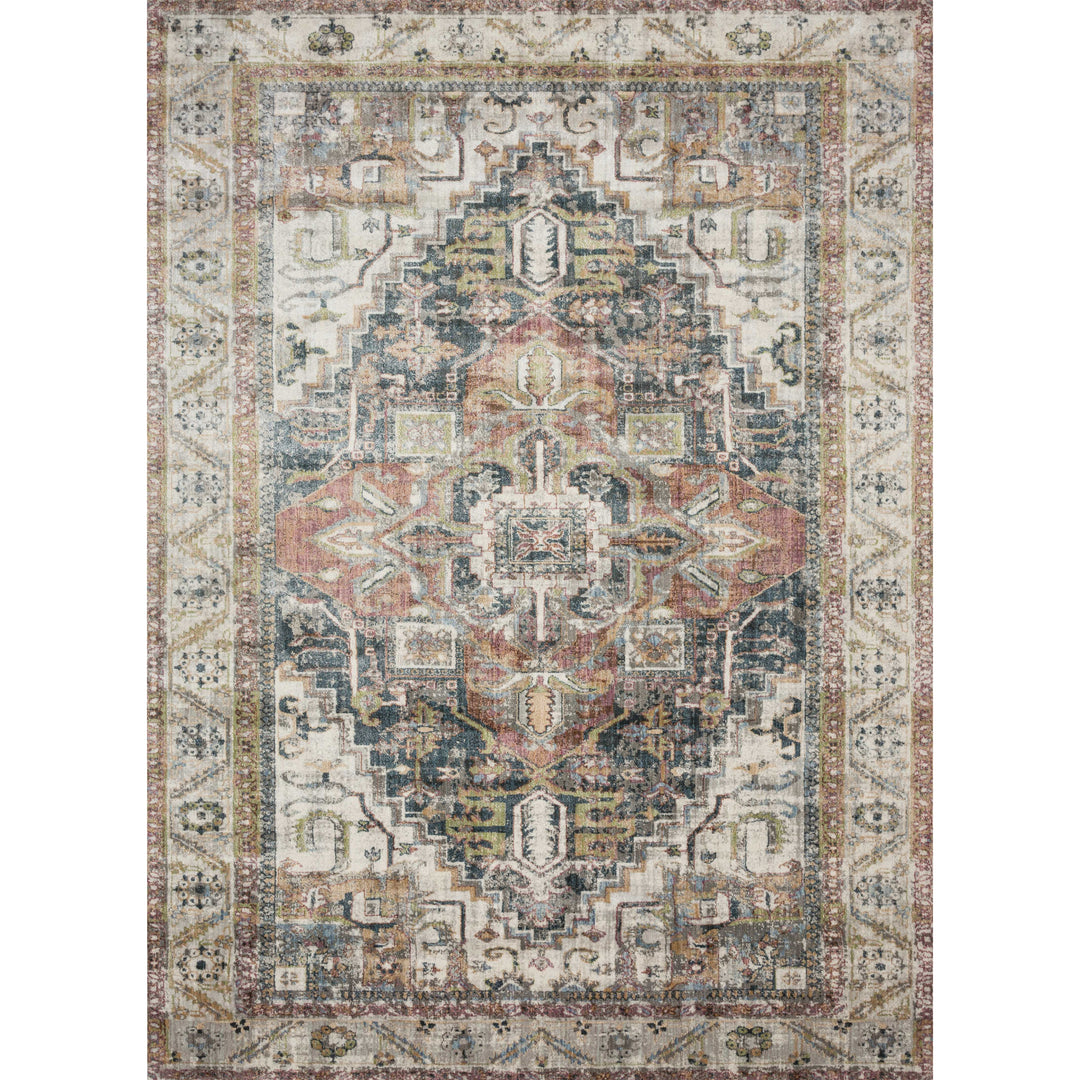 Loloi Anastasia Ivory / Multi 5'-3" x 7'-8" Area Rug