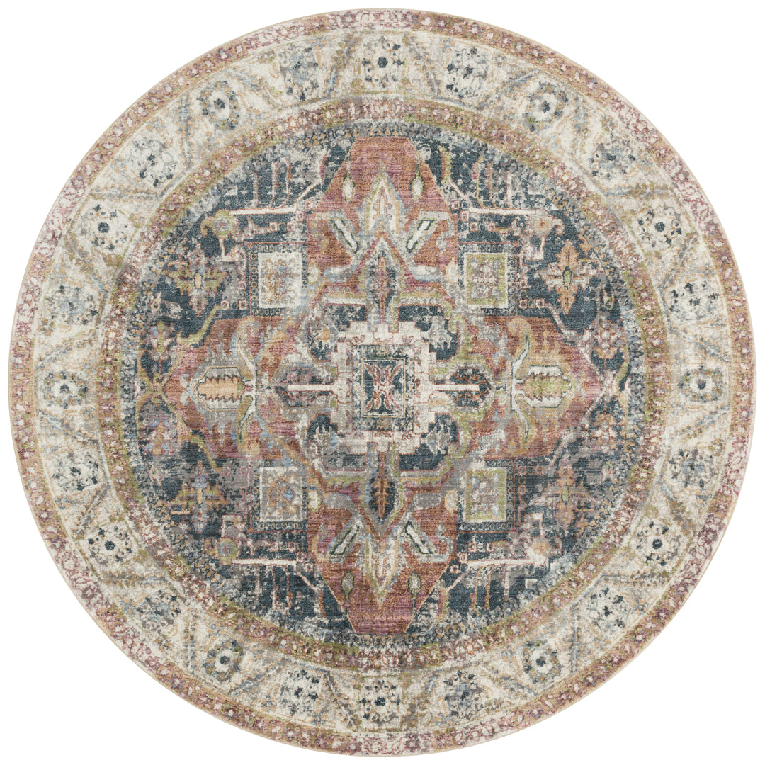 Loloi Anastasia Ivory / Multi 5'-3" x 7'-8" Area Rug