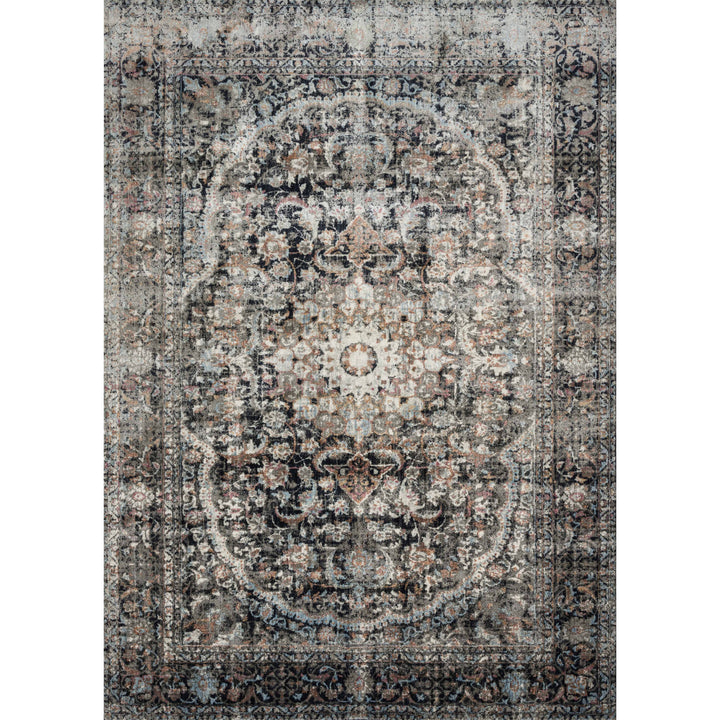 Loloi Anastasia Charcoal / Sunset 6'-7" x 9'-2" Area Rug