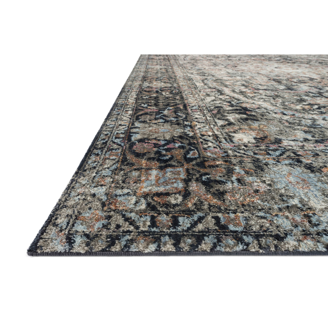 Loloi Anastasia Charcoal / Sunset 6'-7" x 9'-2" Area Rug