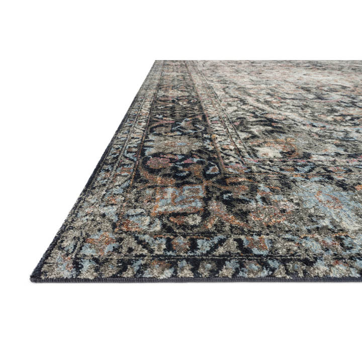 Loloi Anastasia Charcoal / Sunset 6'-7" x 9'-2" Area Rug