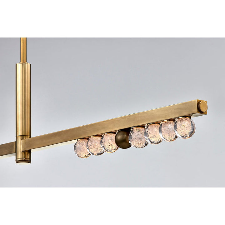 Annecy Linear - Vintage Brass 2 Lights