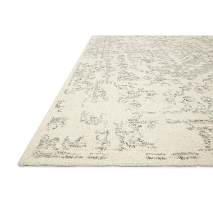 Magnolia Home By Joanna Gaines x Loloi Annie White / Grey 2'-6" x 7'-6" Runner Rug